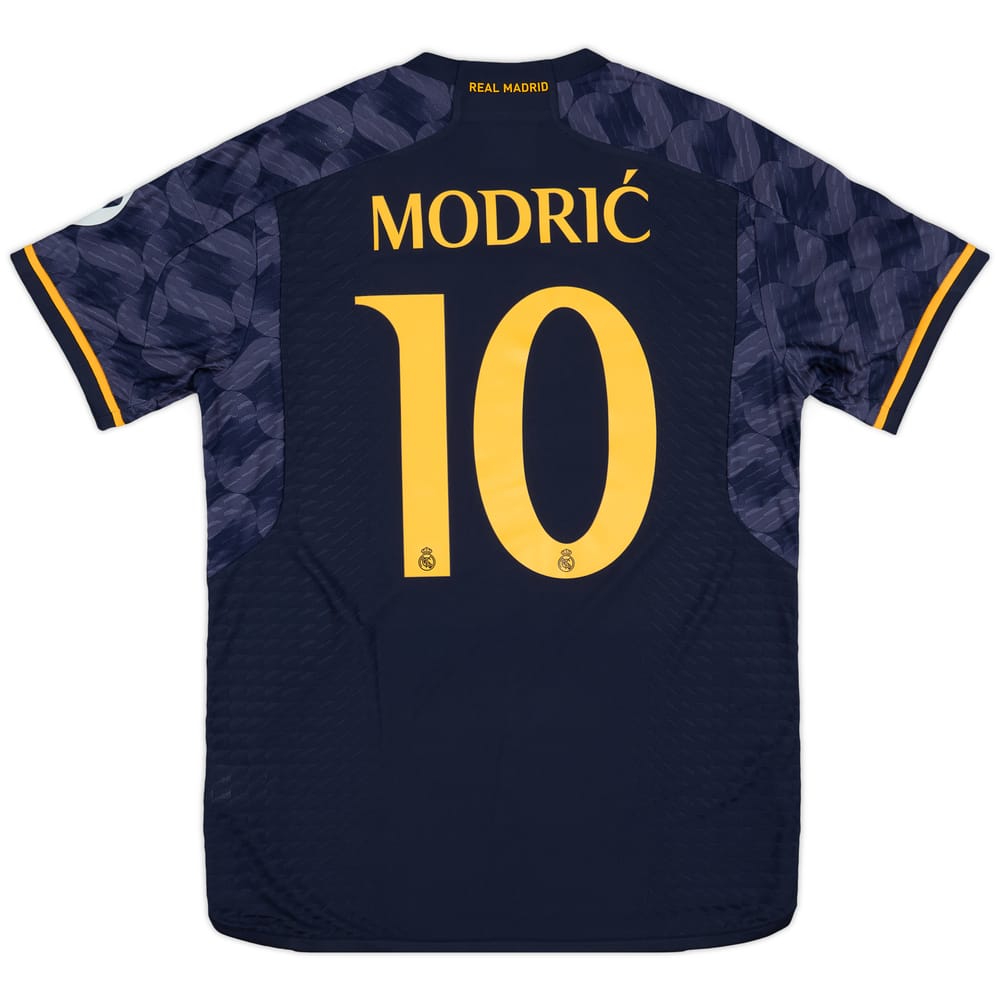 2023-24 Real Madrid Authentic Away CL Shirt Modric #10 (L)