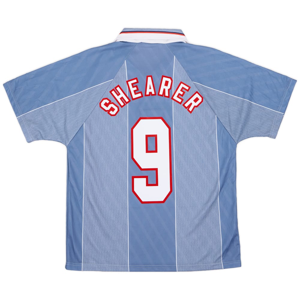 1996-97 England Away Shirt Shearer #9 - 9/10 - (M)
