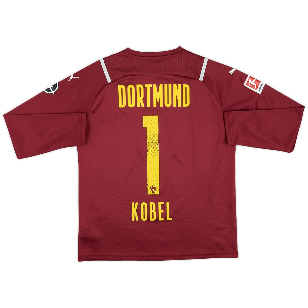 2021-22 Borussia Dortmund GK Shirt Kobel #1 - 5/10 - (XL.Boys)