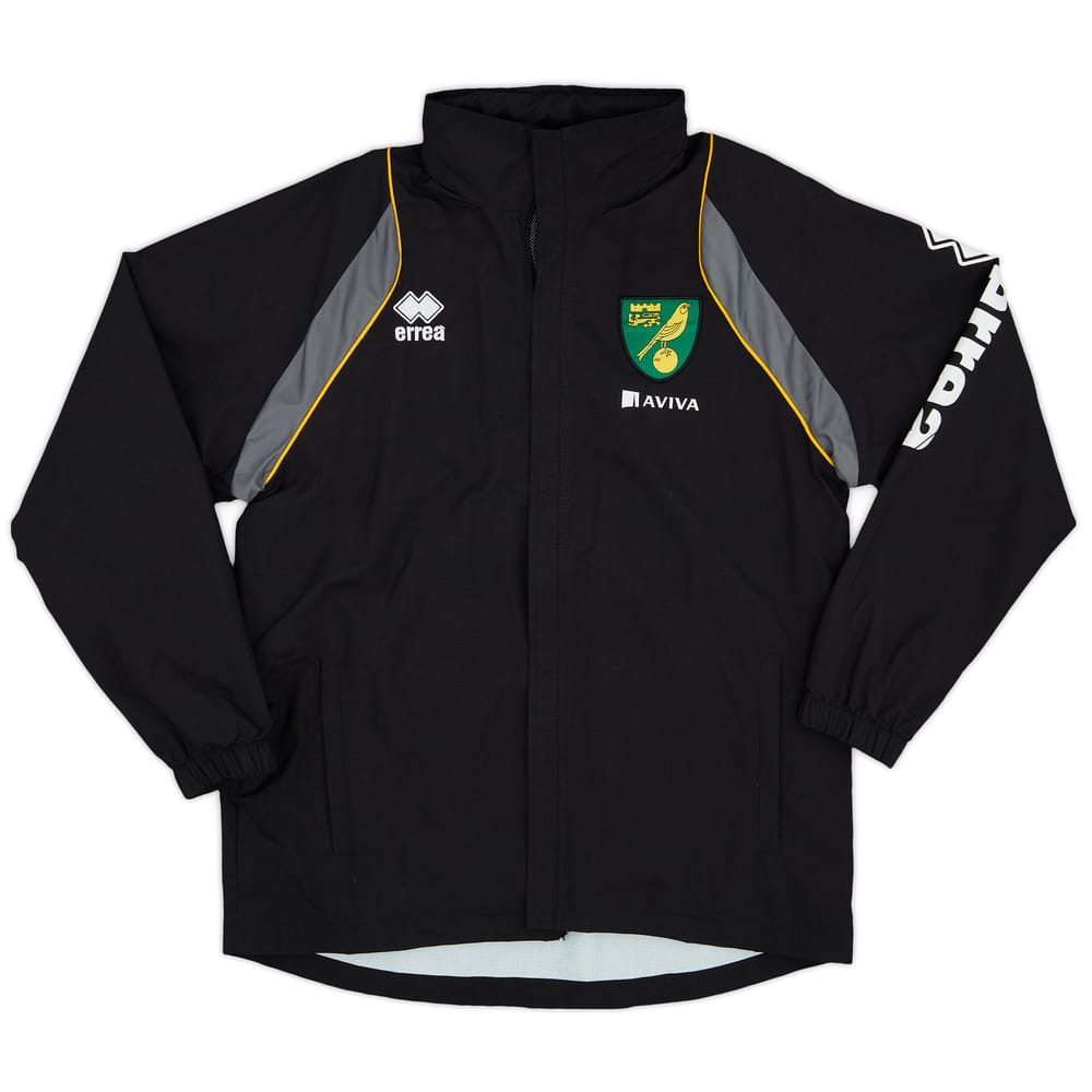2014-15 Norwich Errea Hooded Rain Jacket - 4/10 - (M)
