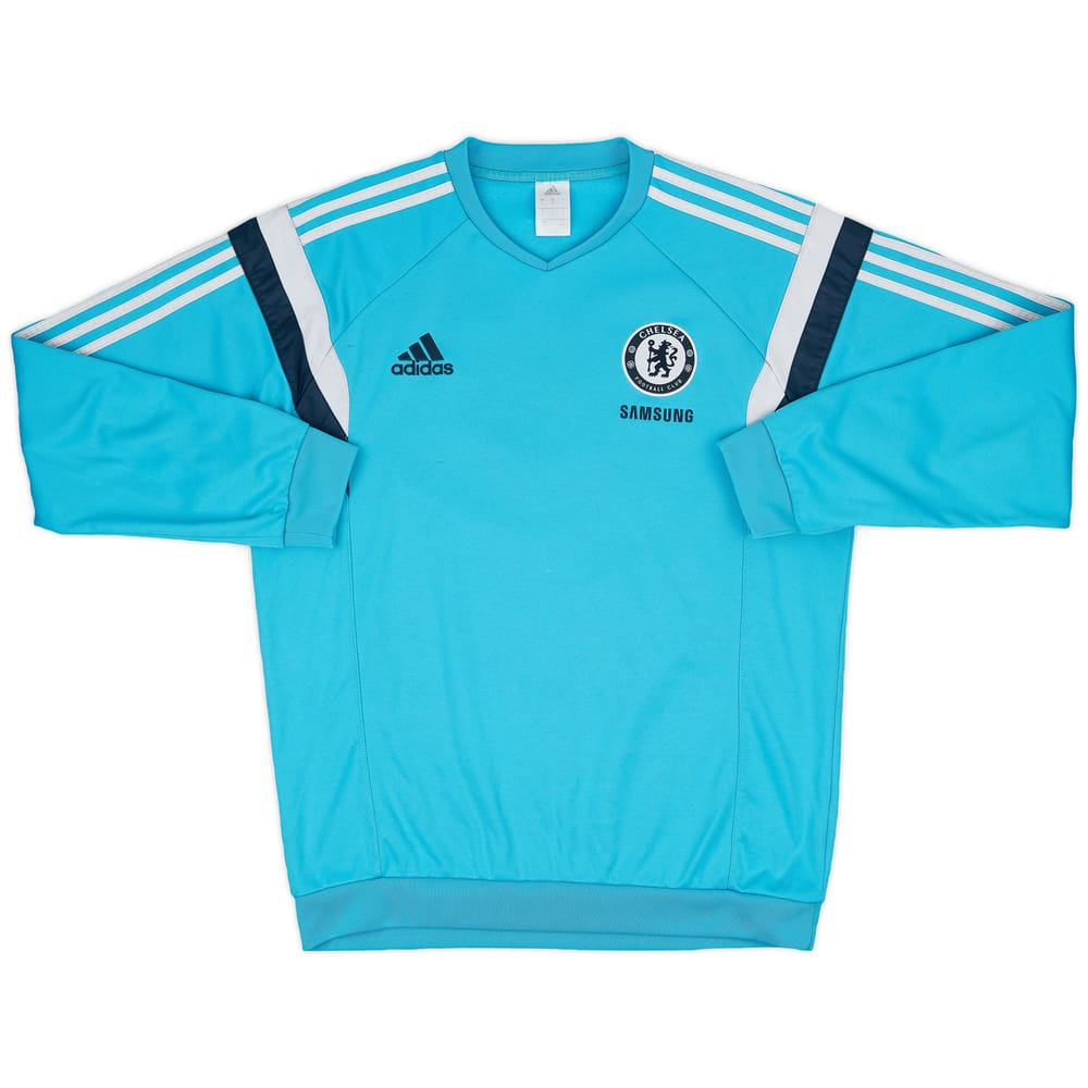 2014-15 Chelsea adidas Sweat Top - 7/10 - (L)