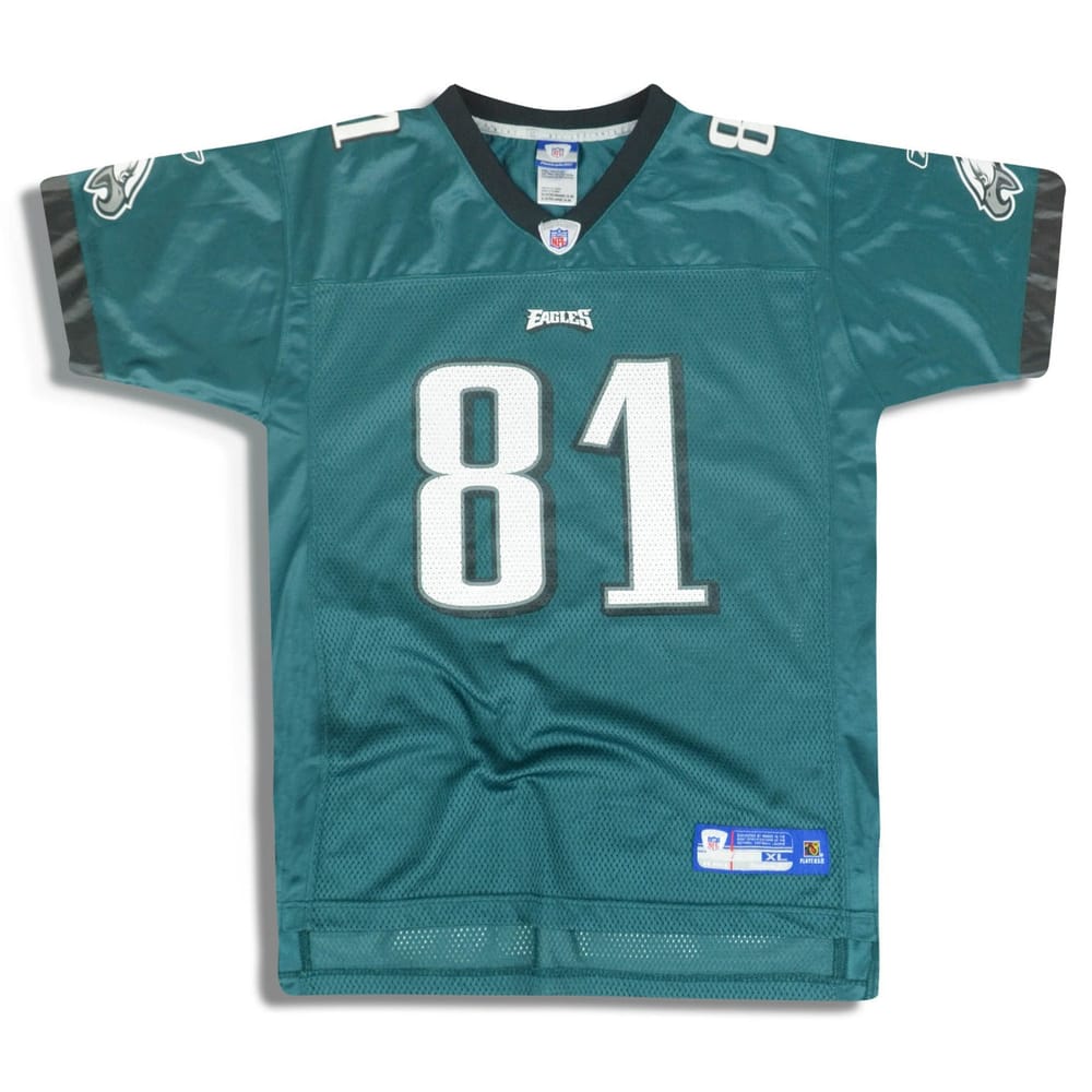 2005 Philadelphia Eagles Owens #81 Reebok On Field Jersey (Home) Y