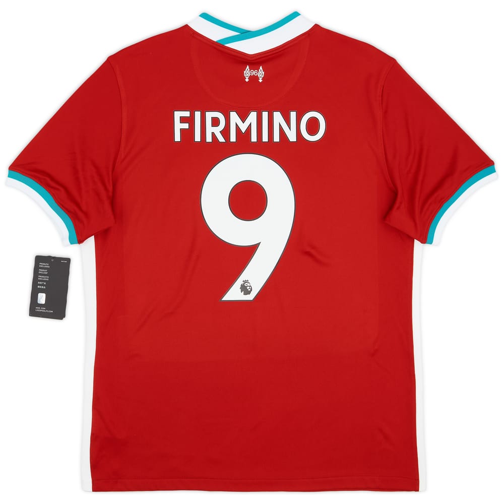 2020-21 Liverpool Home Shirt Firmino #9 (L)