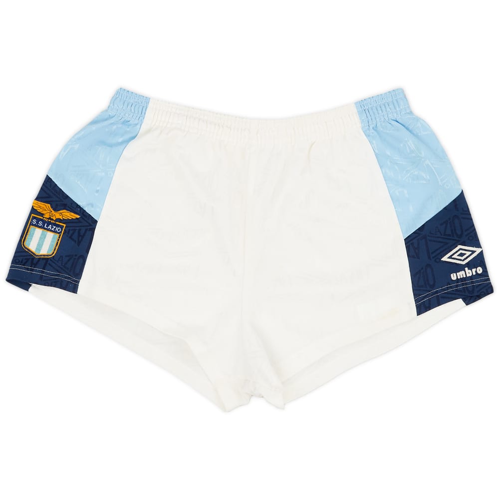 1991-93 Lazio Home Shorts - 9/10 - (Y)