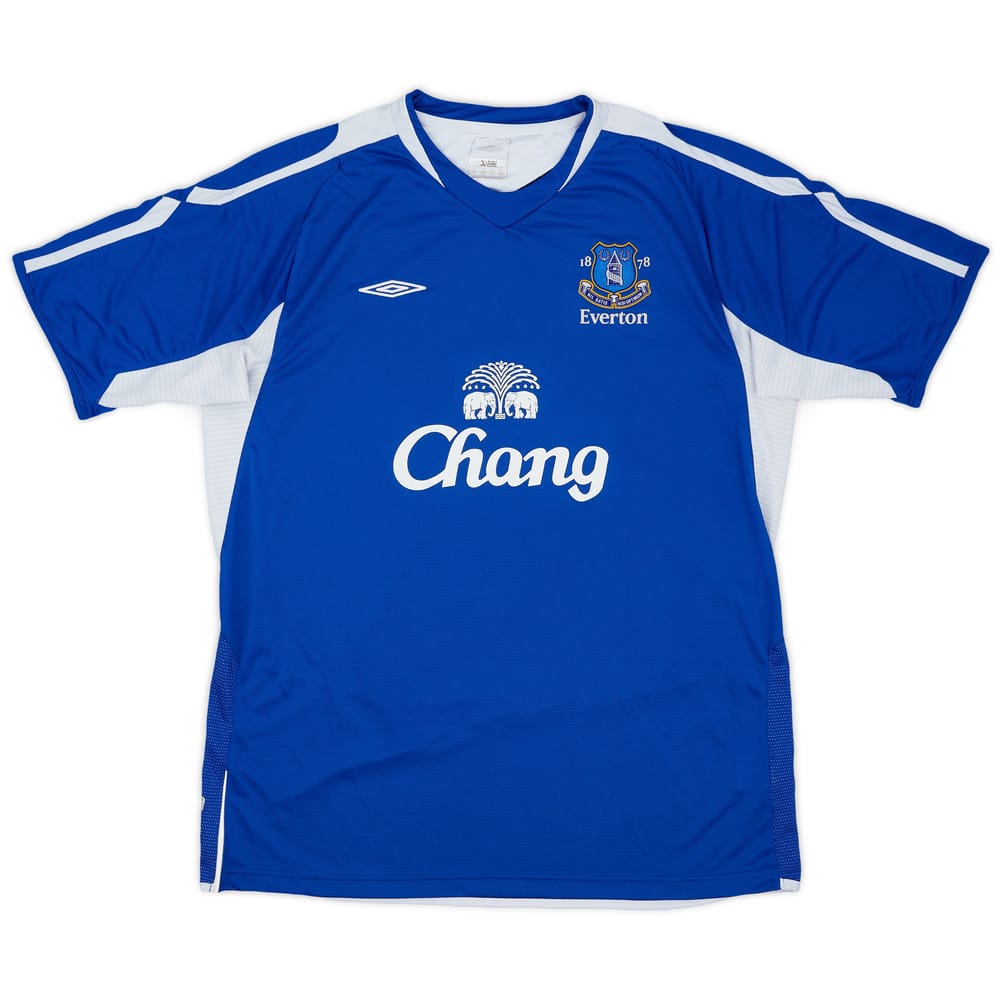 2005-06 Everton Umbro Training Shirt - 8/10 - (L)