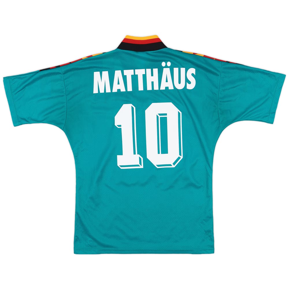 1994-96 Germany Away Shirt Matthaus #10 - 9/10 - (M)