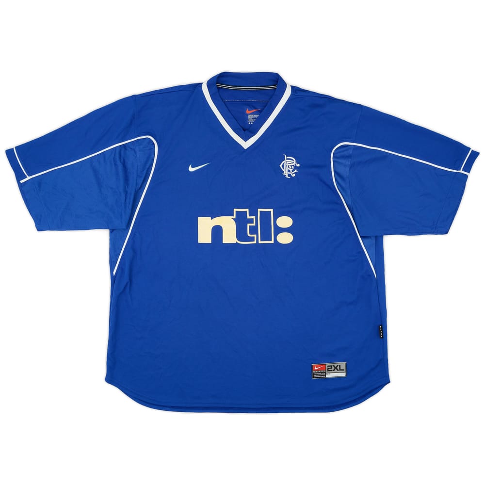 1999-01 Rangers Home Shirt - 8/10 - (XXL)