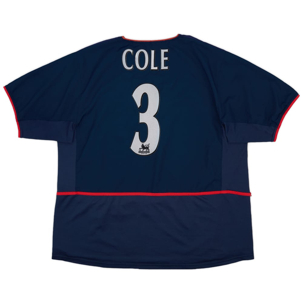 2002-04 Arsenal Away Shirt Cole #3 - 4/10 - (XXL)