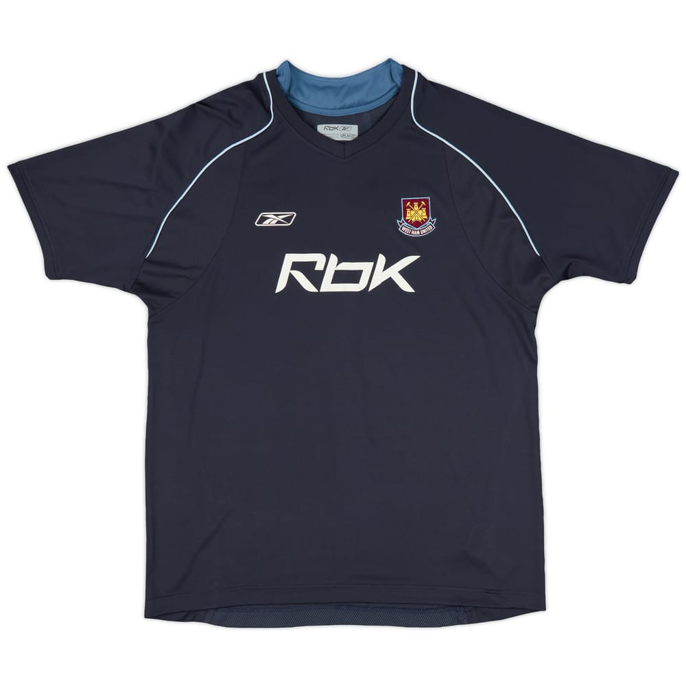2005-06 West Ham Reebok Training Shirt - 7/10 - (XXL)