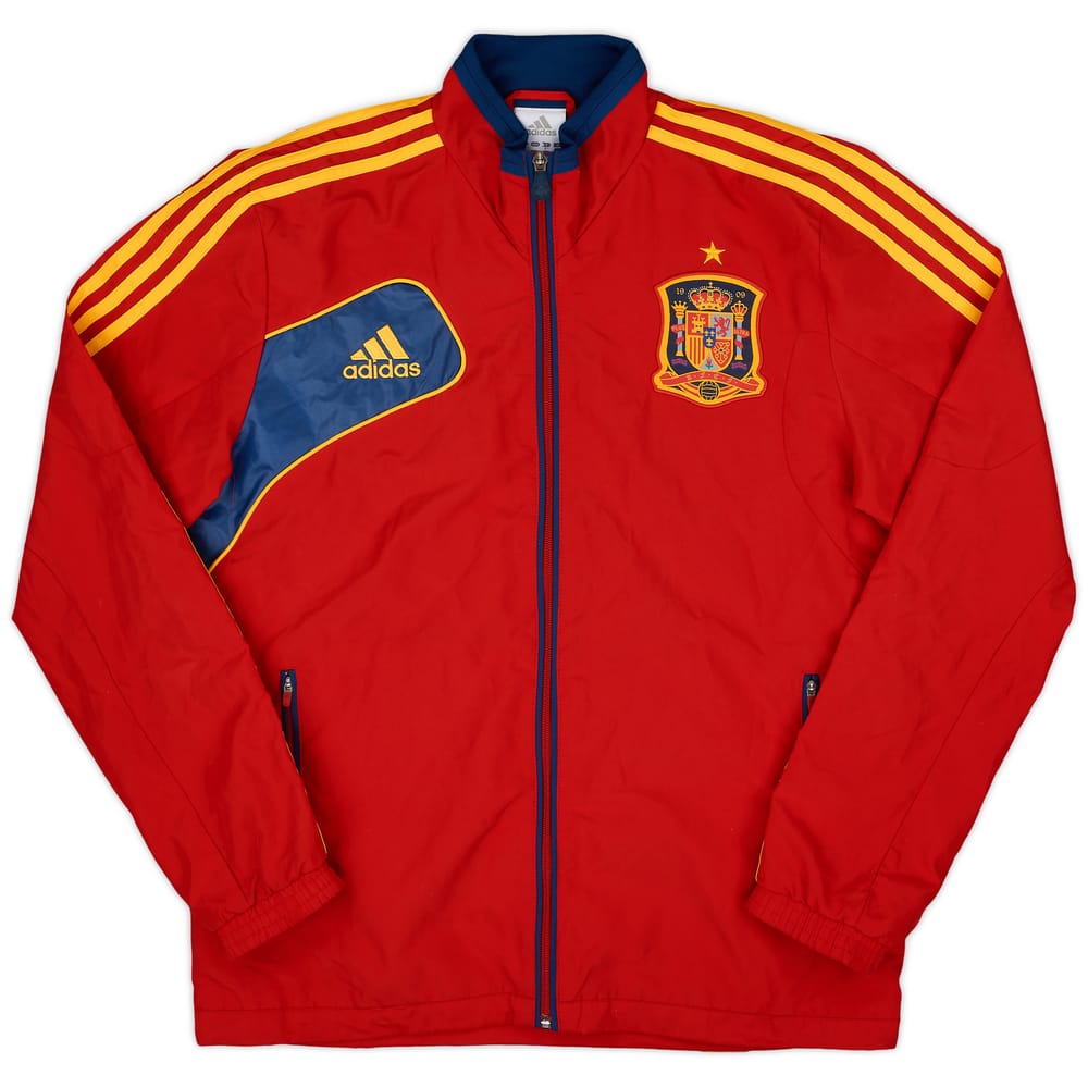 2011-12 Spain adidas Track Jacket - 8/10 - (M)