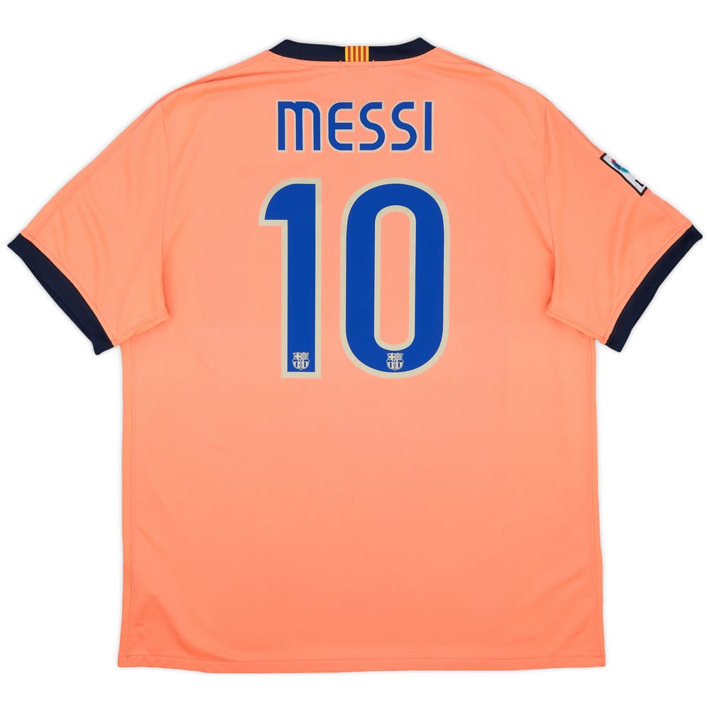2009-10 Barcelona Away Shirt Messi #10 - 7/10 - (XL)