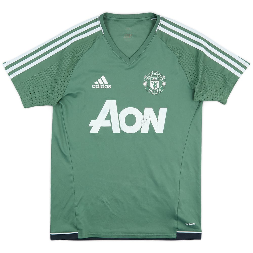 2017-18 Manchester United adidas Training Shirt - 5/10 - (S)
