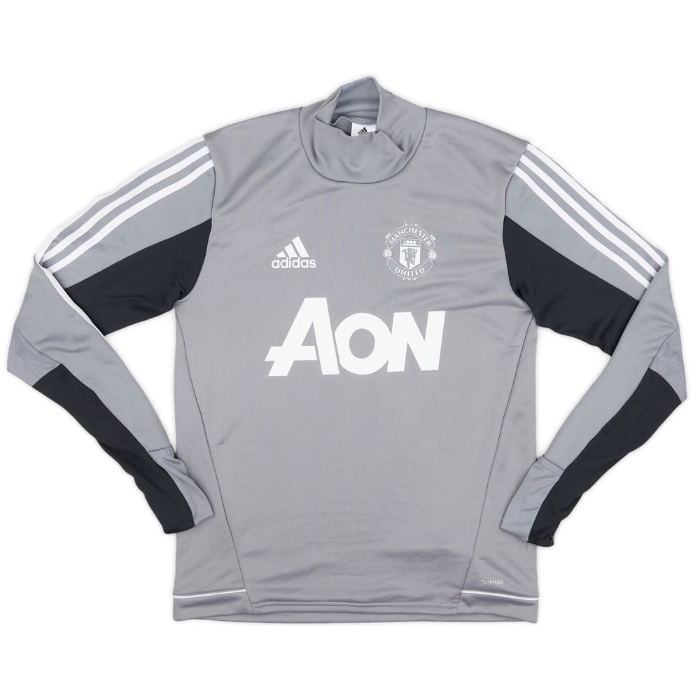 2017-18 Manchester United adidas Training Top - 9/10 - (S)