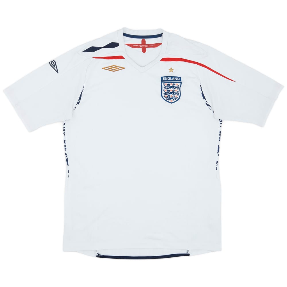 2008-09 England Home Shirt - 6/10 - (L)