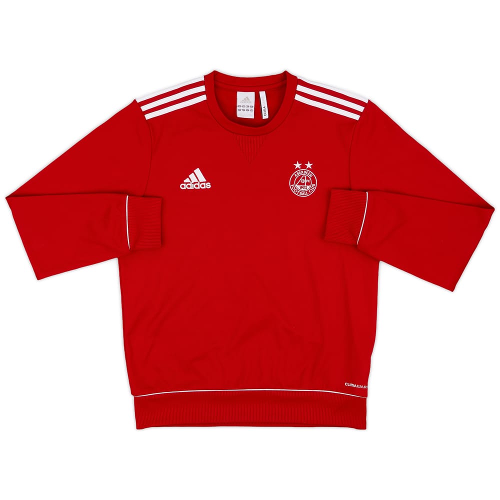 2013-14 Aberdeen adidas Sweat Top - 9/10 - (S)