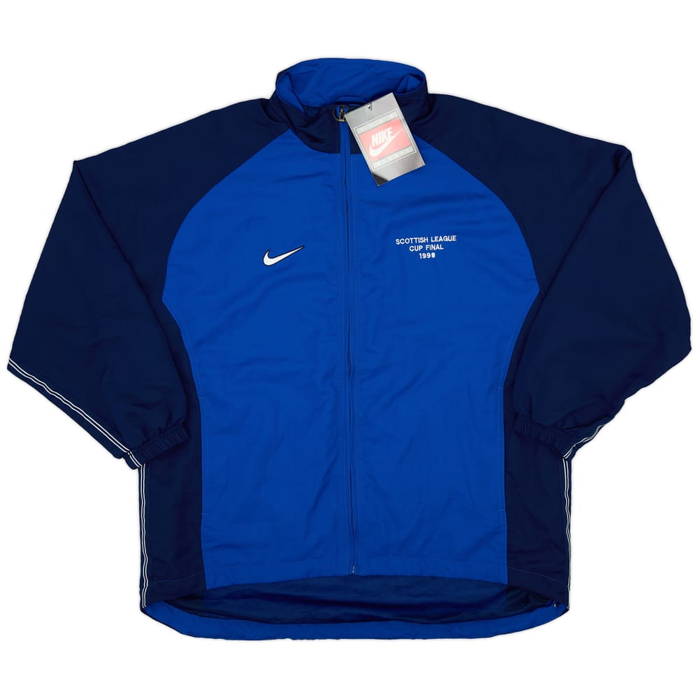 1998 Rangers &quot;Scottish League Cup Final 1998&quot; Nike Player Issue Track Jacket (M)