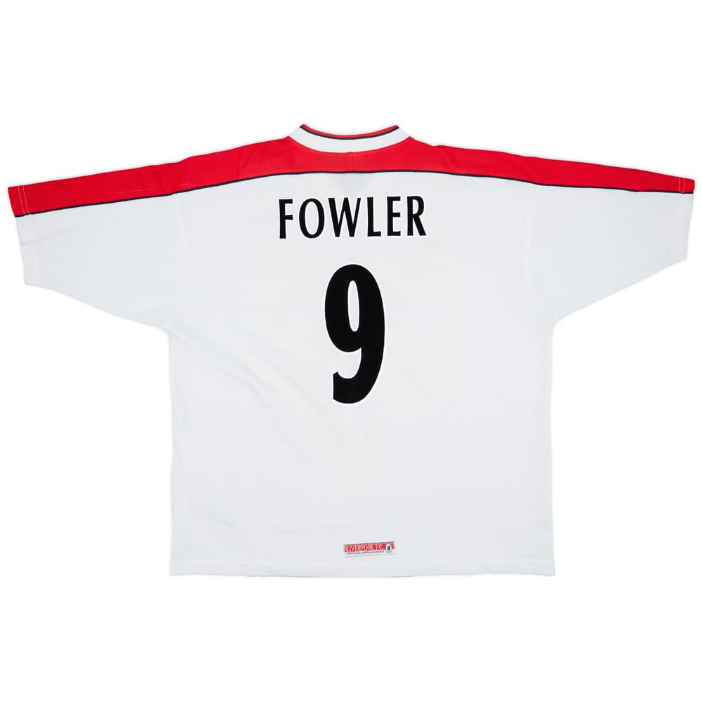 1998-99 Liverpool Away Shirt Fowler #9 - 6/10 - (XXL)