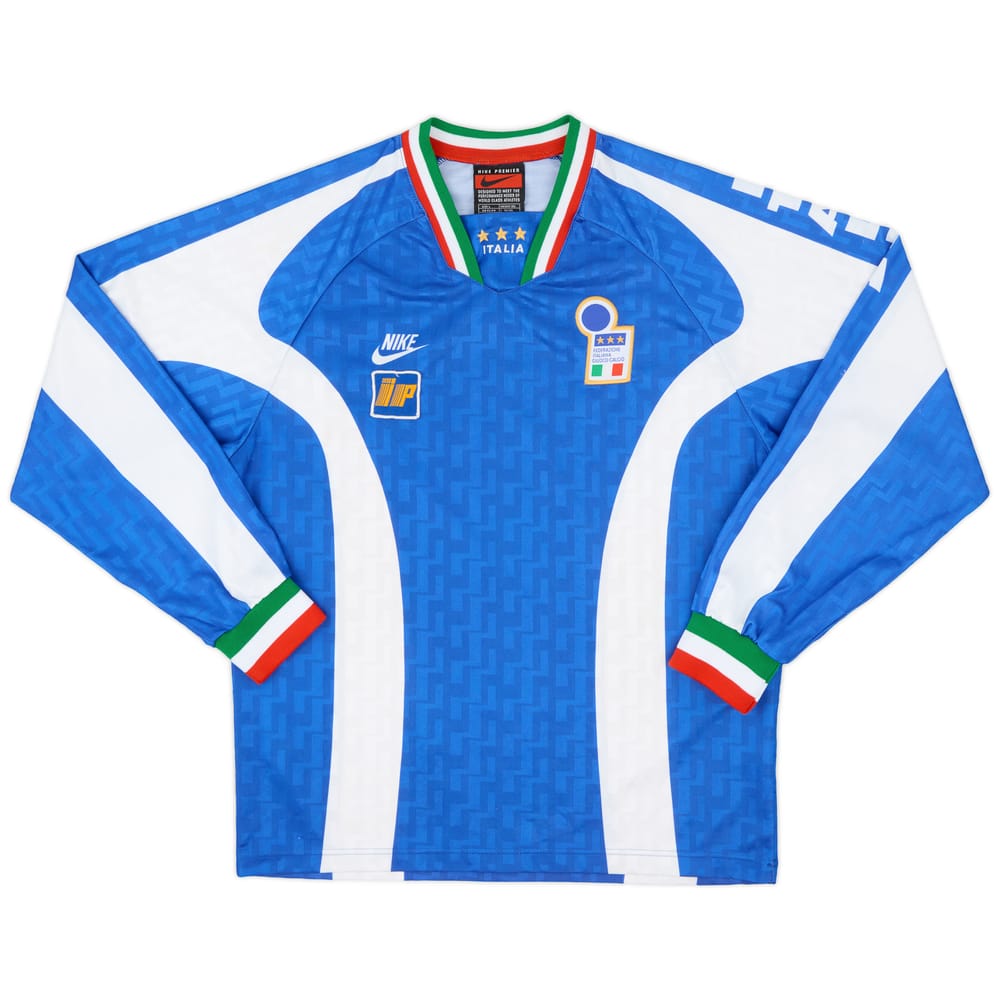 1995-96 Italy Player Issue Nike Training L/S Shirt - 8/10 - (L)