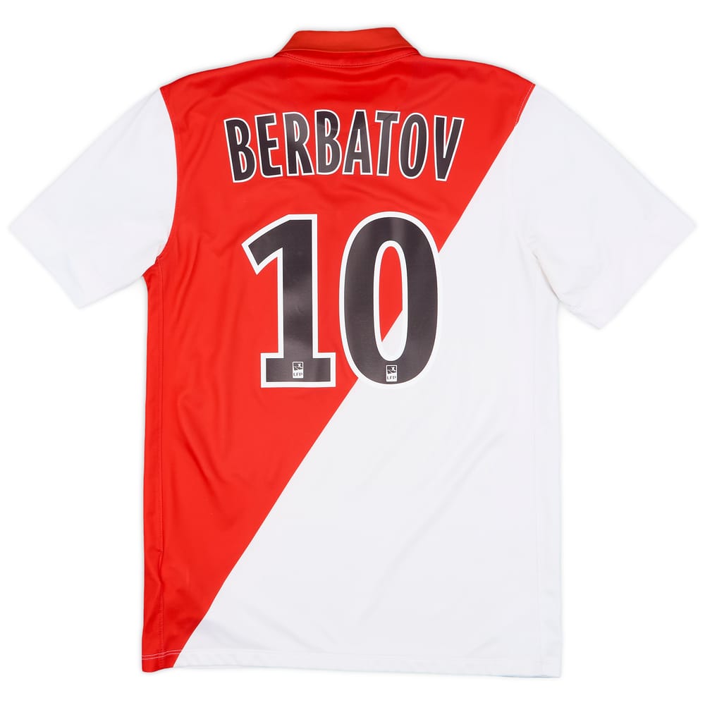 2014-15 Monaco Home Shirt Berbatov #10 - 8/10 - (S)