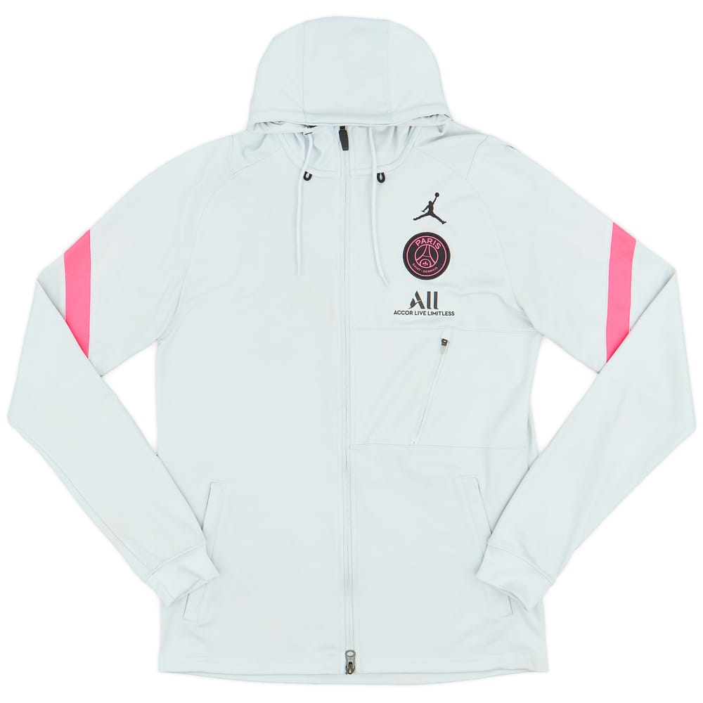 2021-22 Paris Saint-Germain Nike x Jordan Hooded Track Jacket - 5/10 - (S)