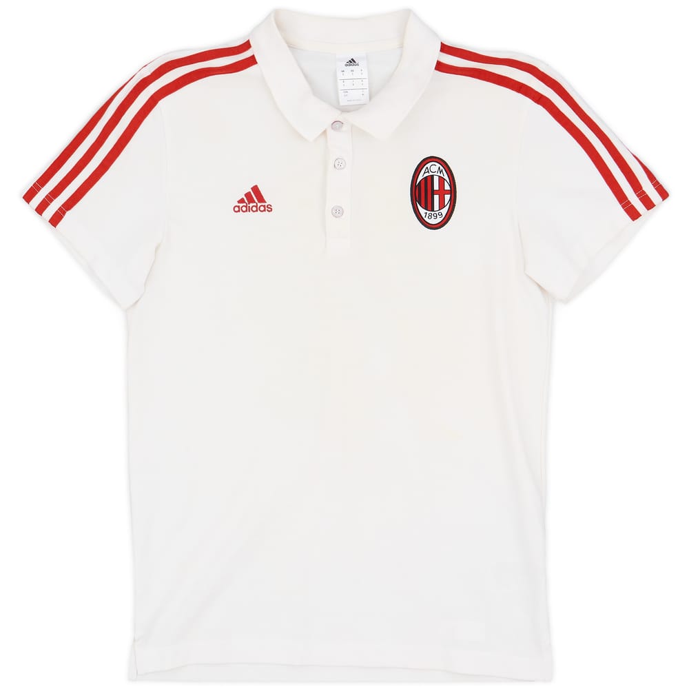 2016-17 AC Milan adidas Polo Shirt - 8/10 - (S)