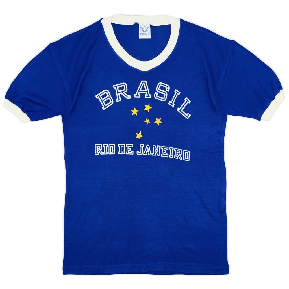 1980s Brazil Vegas Supporters Shirt - 9/10 - (S)