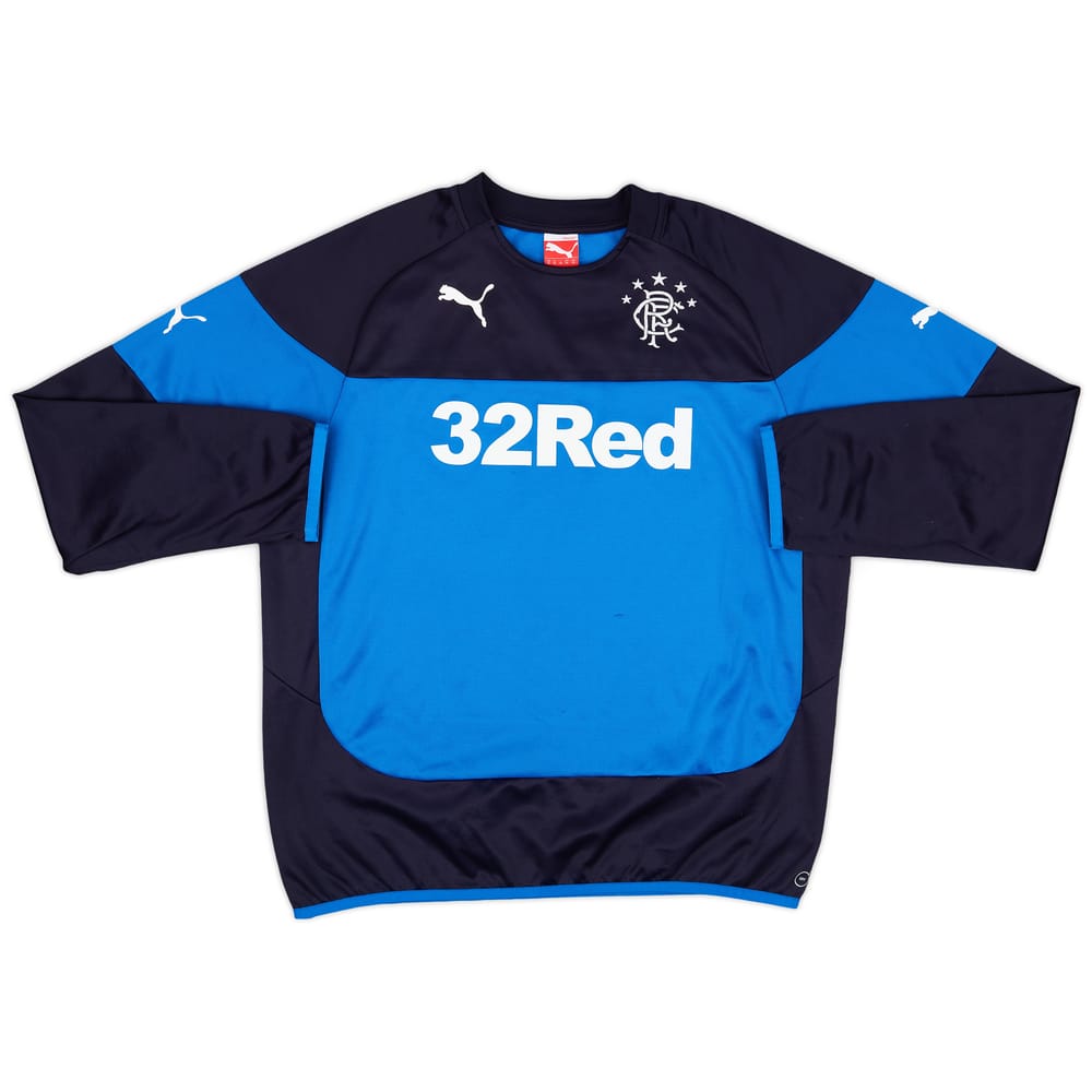 2014-15 Rangers Puma Sweat Top - 8/10 - (XL)