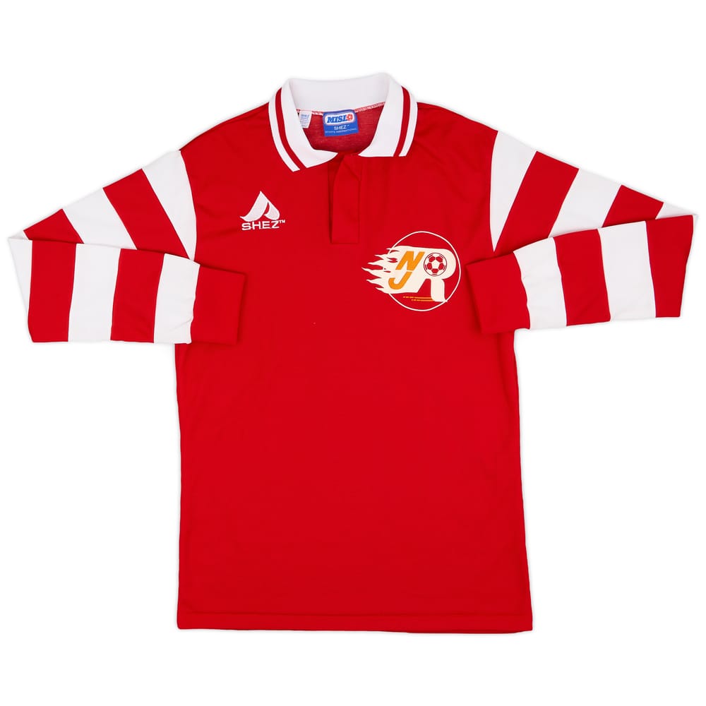 1990s New Jersey Revolution (Indoor Soccer) Home L/S Shirt - 9/10 - (L)