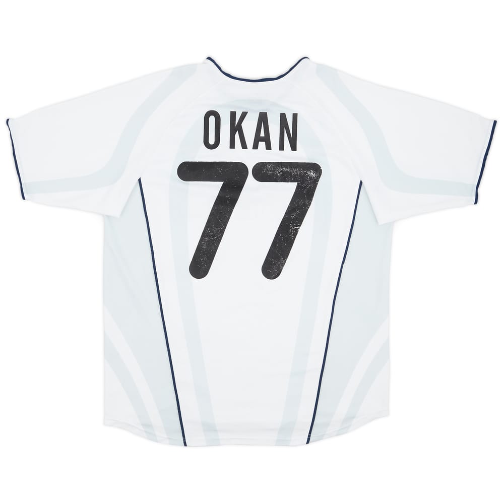 2001-02 Inter Milan Away Shirt Okan #77 - 5/10 - (L)