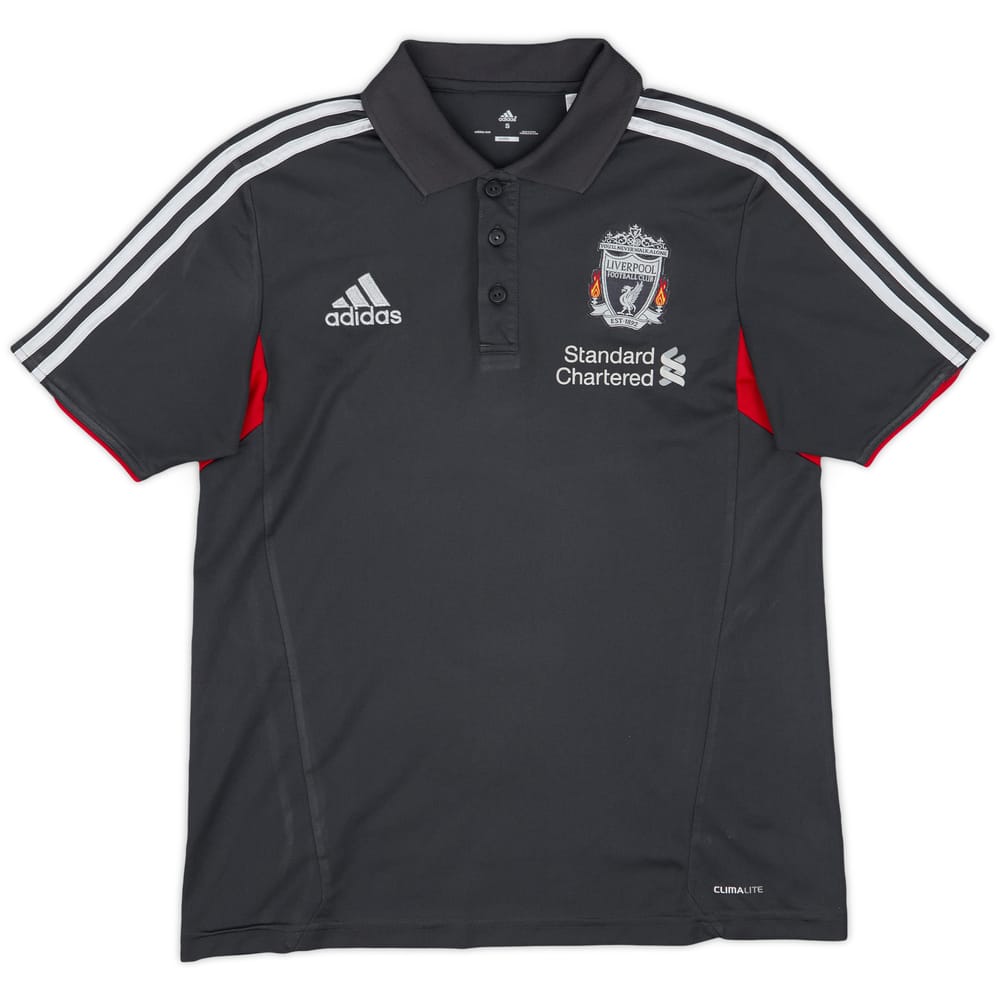 2011-12 Liverpool adidas Polo Shirt - 8/10 - (S)