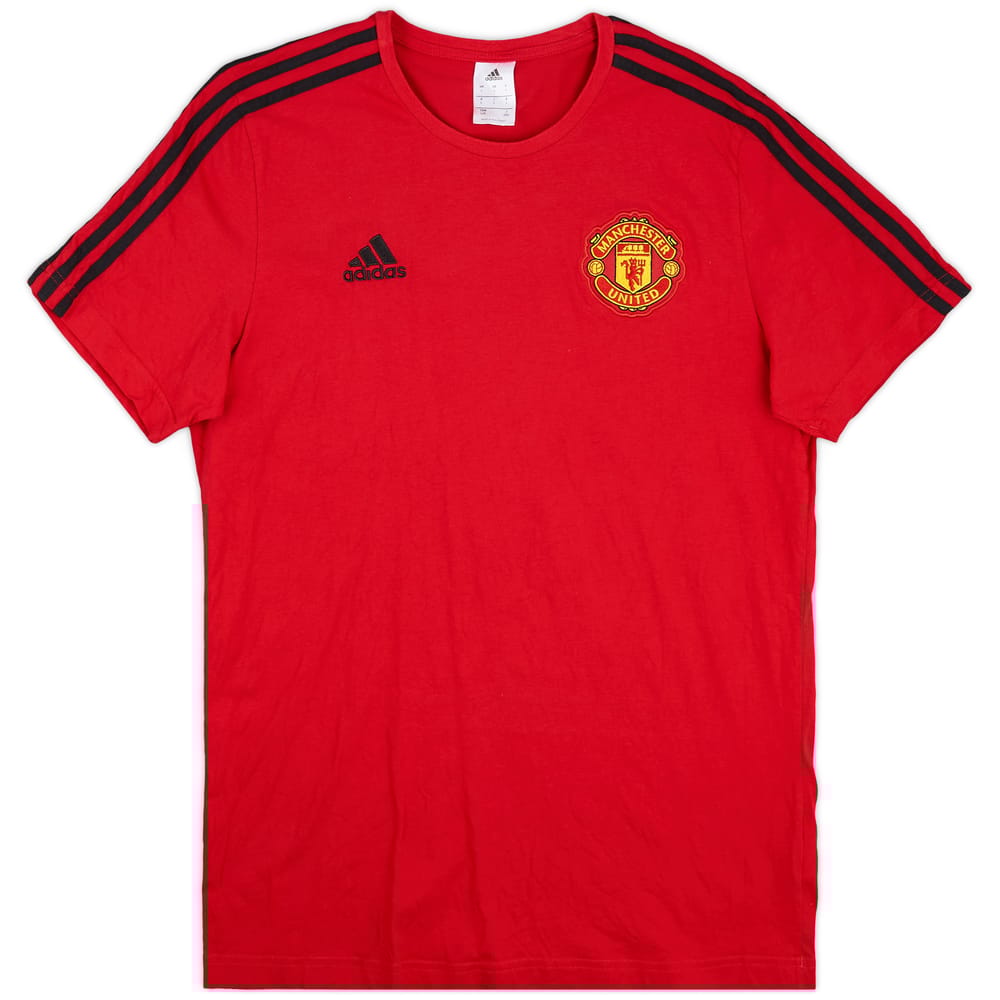 2018-19 Manchester United adidas Cotton Tee - 8/10 - (L)