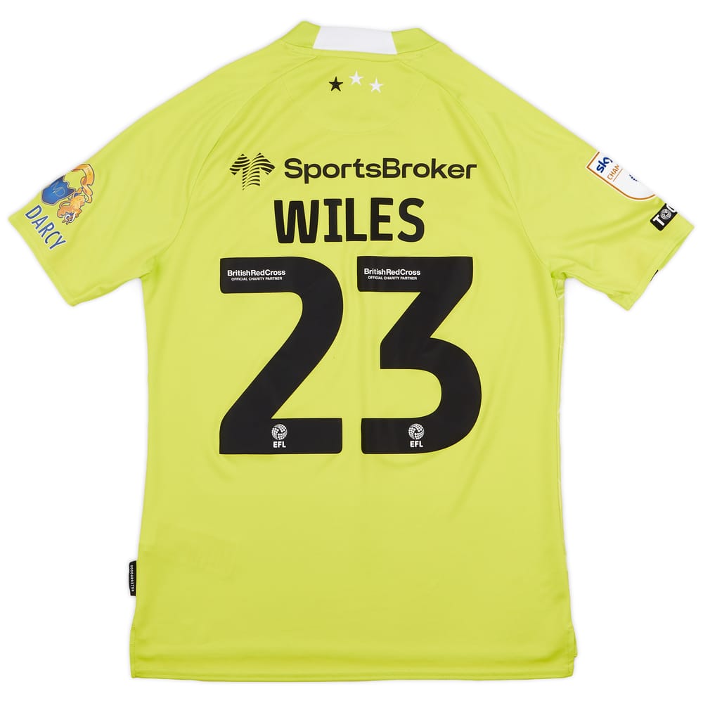 2023-24 Huddersfield Match Issue Away Shirt Wiles #23