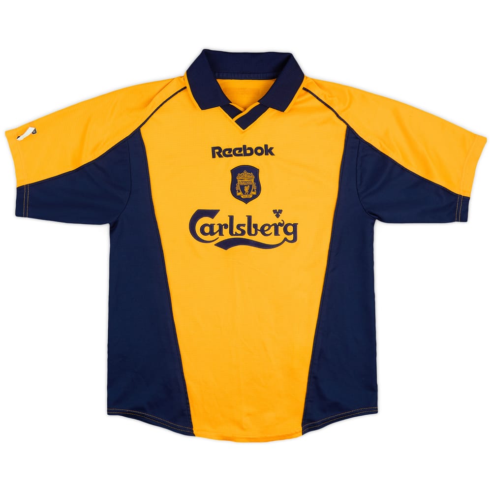 2000-02 Liverpool Away Shirt - 7/10 - (M.Boys)