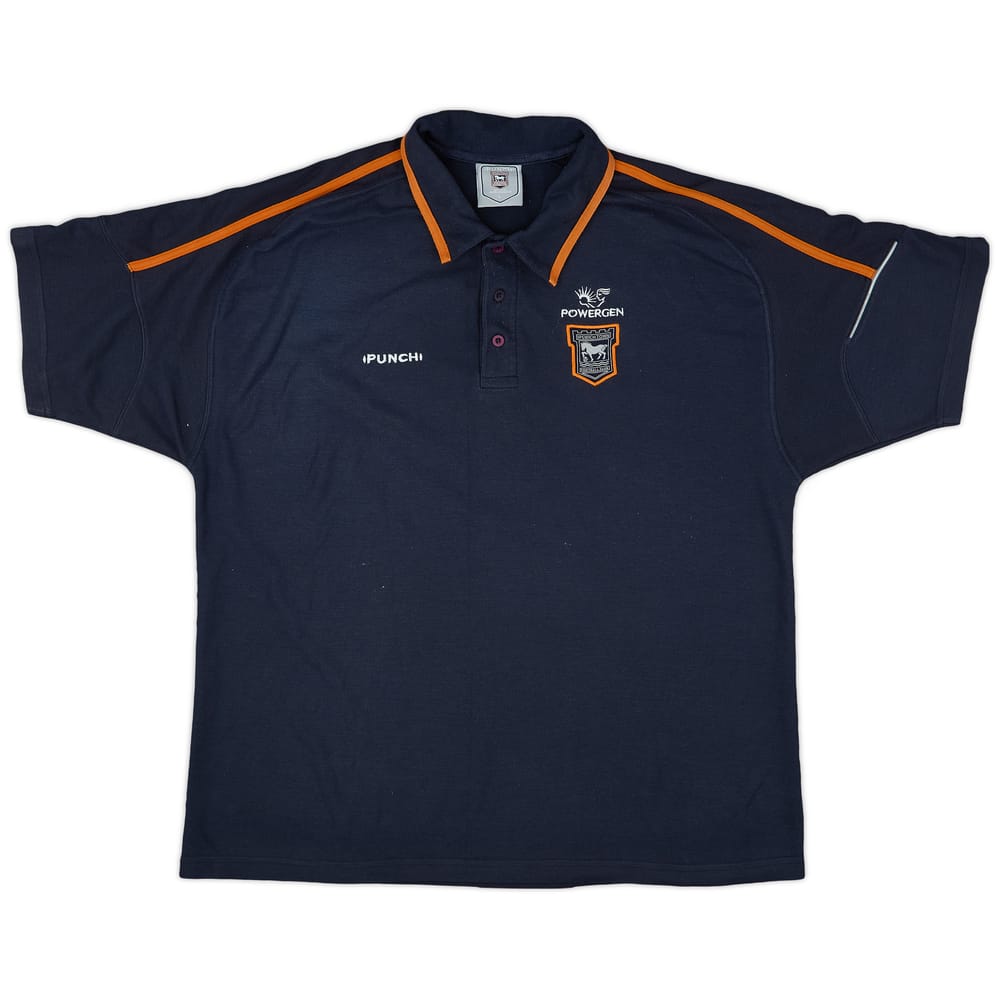 2005-06 Ipswich Punch Polo Shirt - 6/10 - (L)