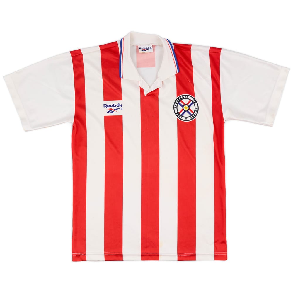1996-97 Paraguay Home Shirt - 9/10 - (M)