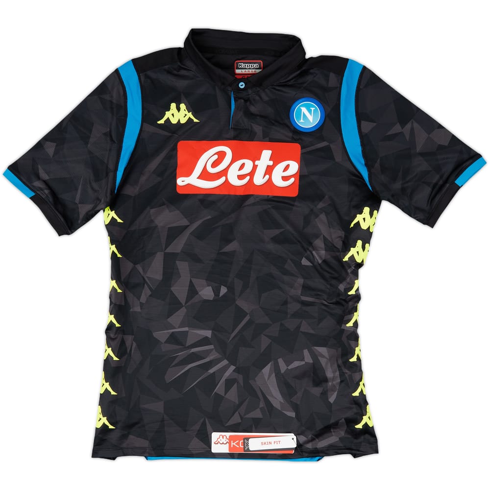 2018-19 Napoli Authentic European Away Shirt (L)