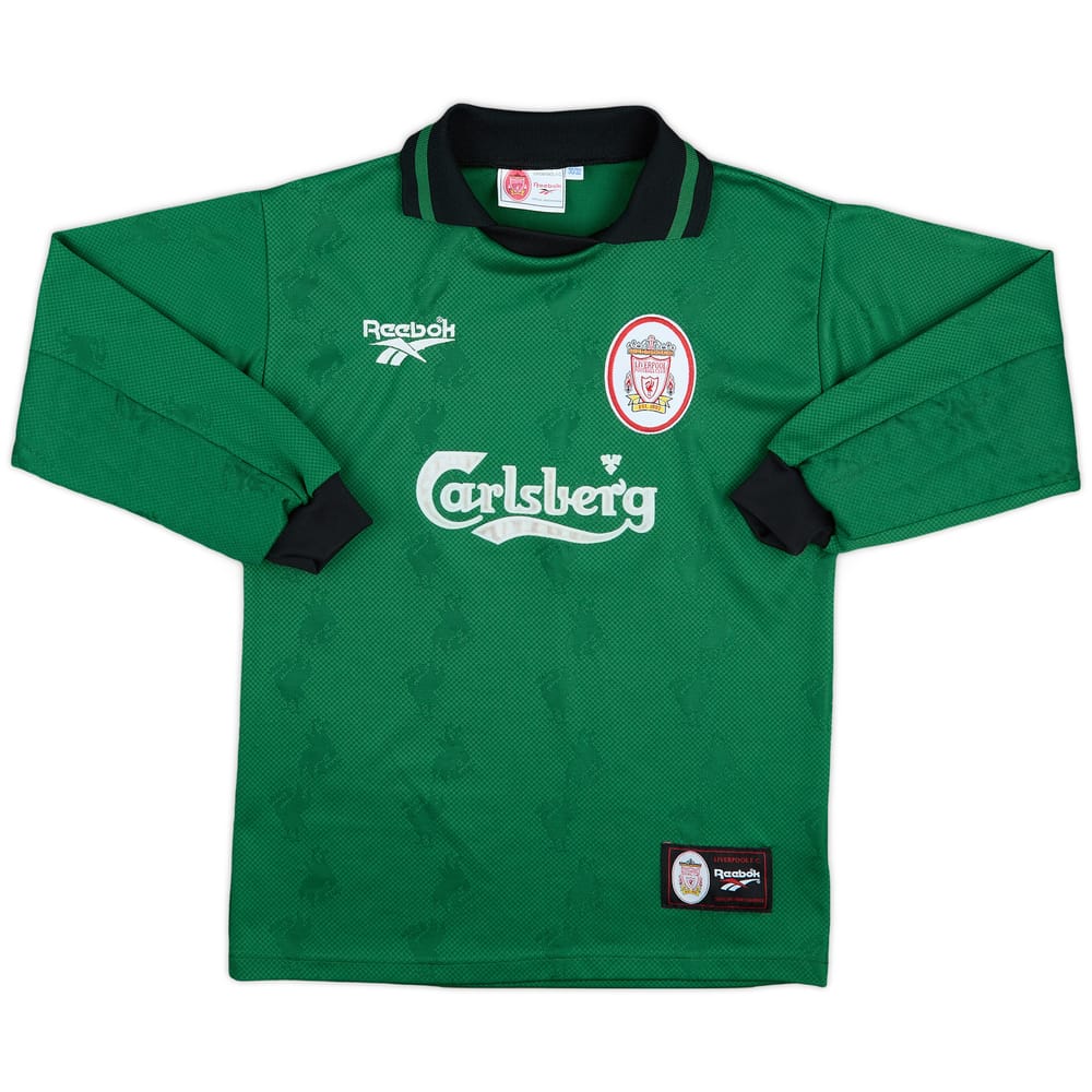 1996-97 Liverpool GK Shirt - 9/10 - (M.Boys)