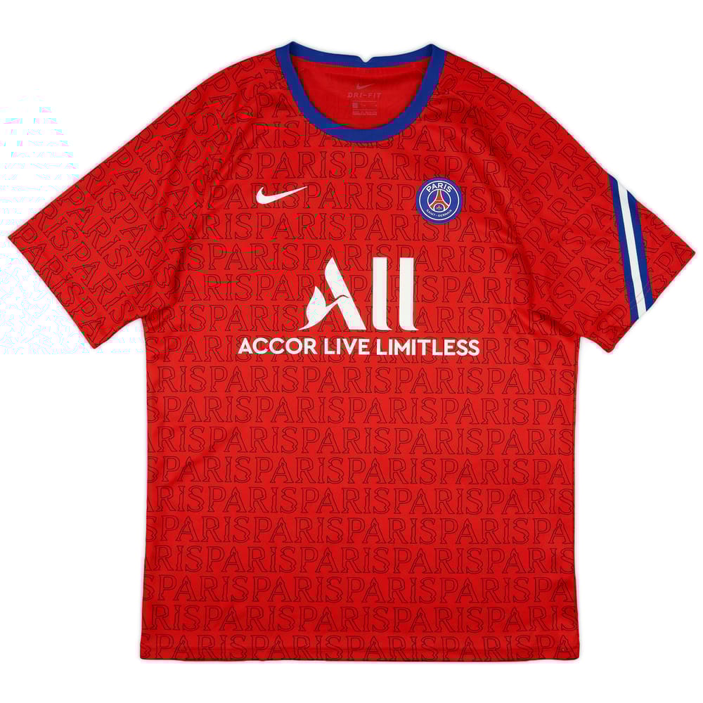 2020-21 Paris Saint-Germain Nike Training Shirt - 8/10 - (L)