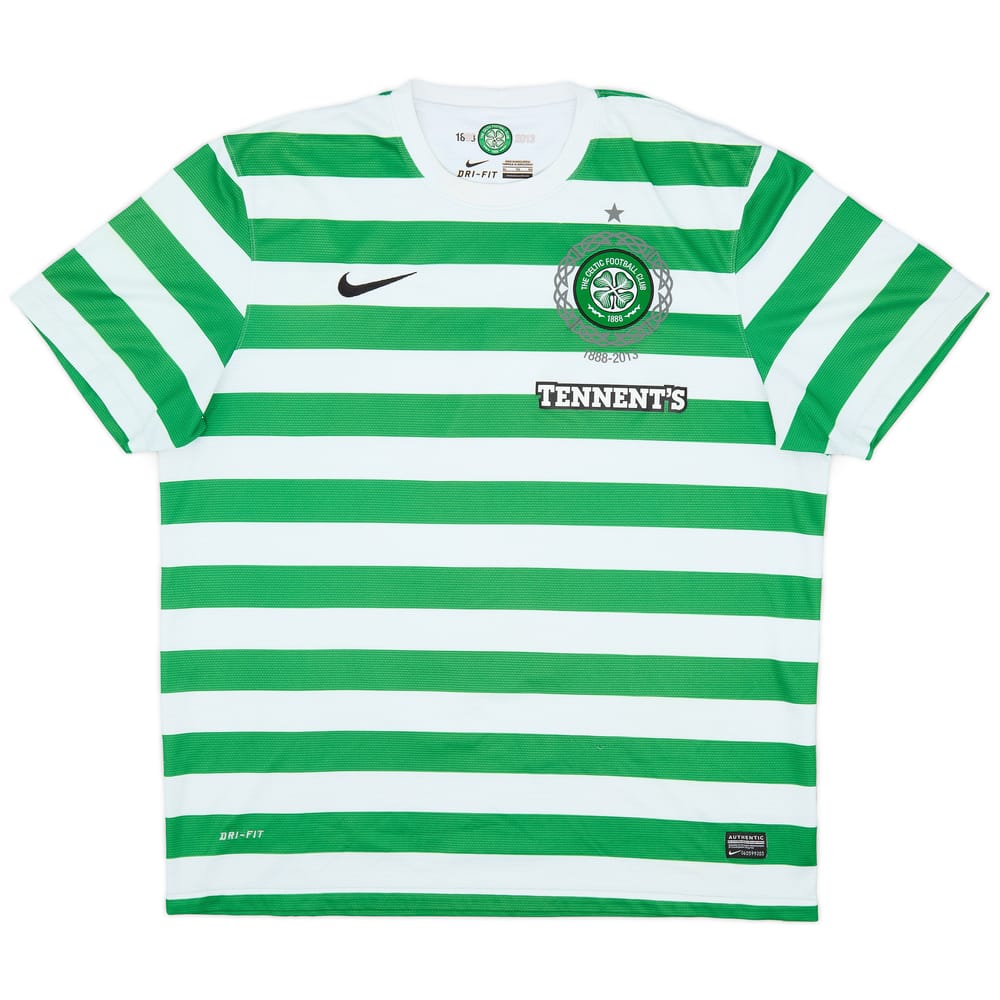 2012-13 Celtic '125th Anniversary' Home Shirt - 8/10 - (XL)