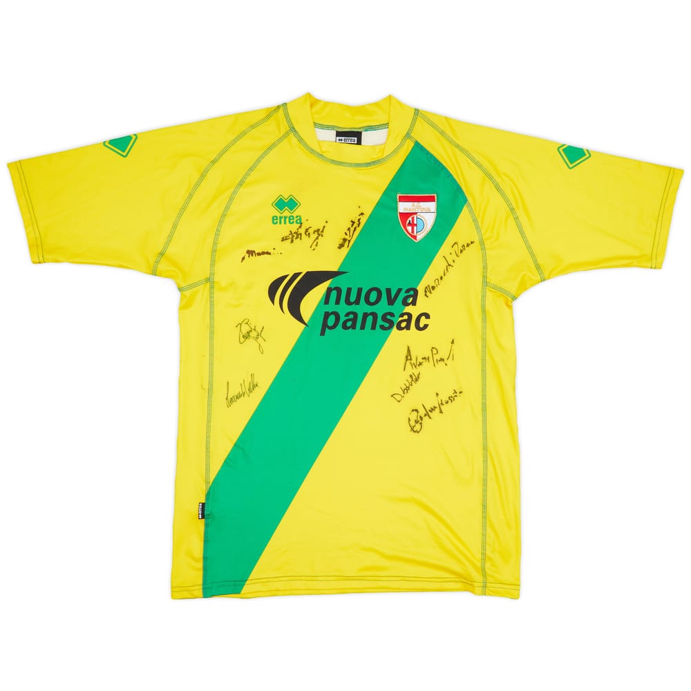 2005-06 Mantova Signed Third Shirt - 6/10 - (L)
