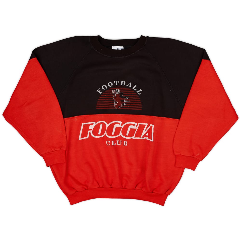 1990-91 Foggia Le Felpe Dei Grandi Club Sweat Top - 6/10 - (M)