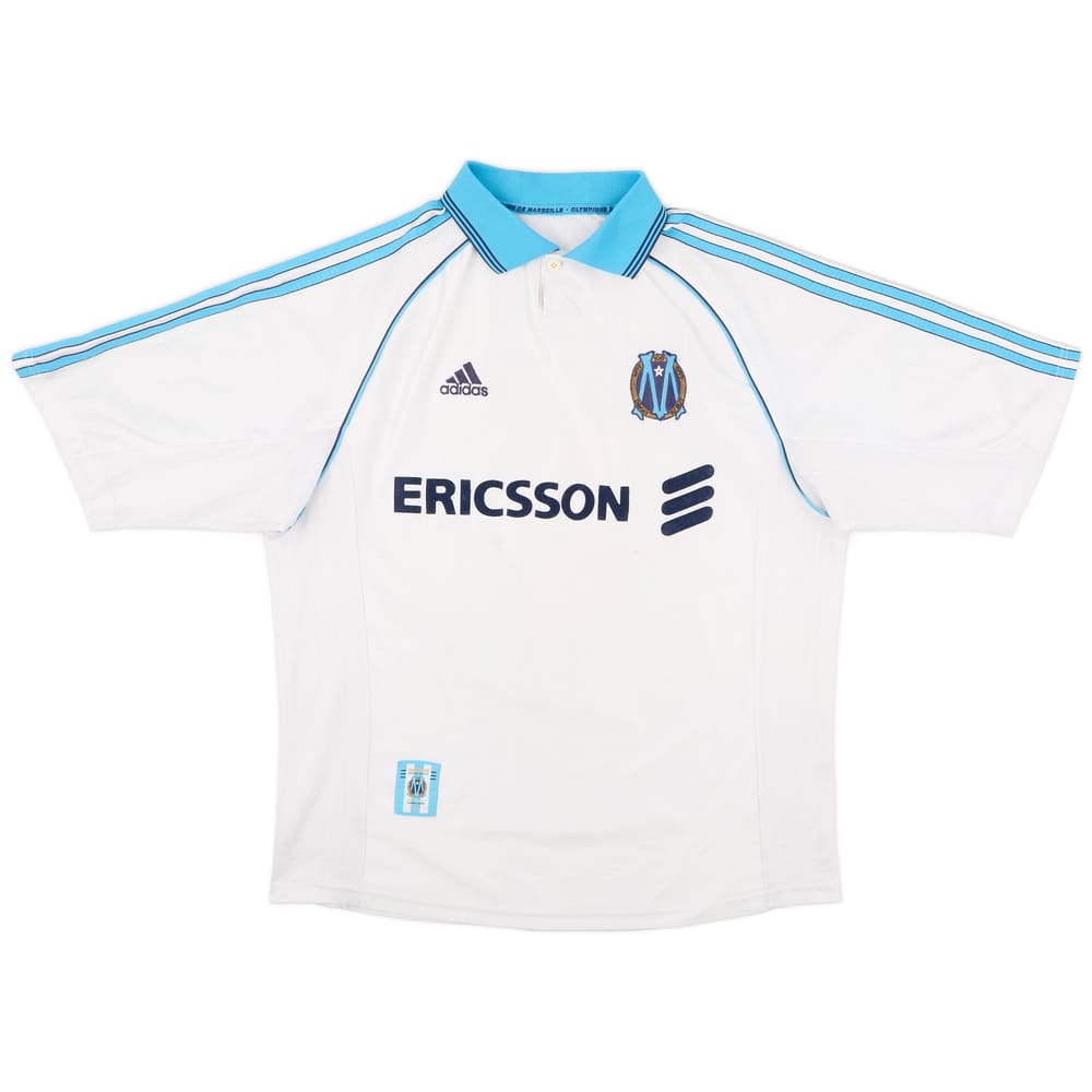 1999-00 Olympique Marseille Home Shirt - 5/10 - (XL)