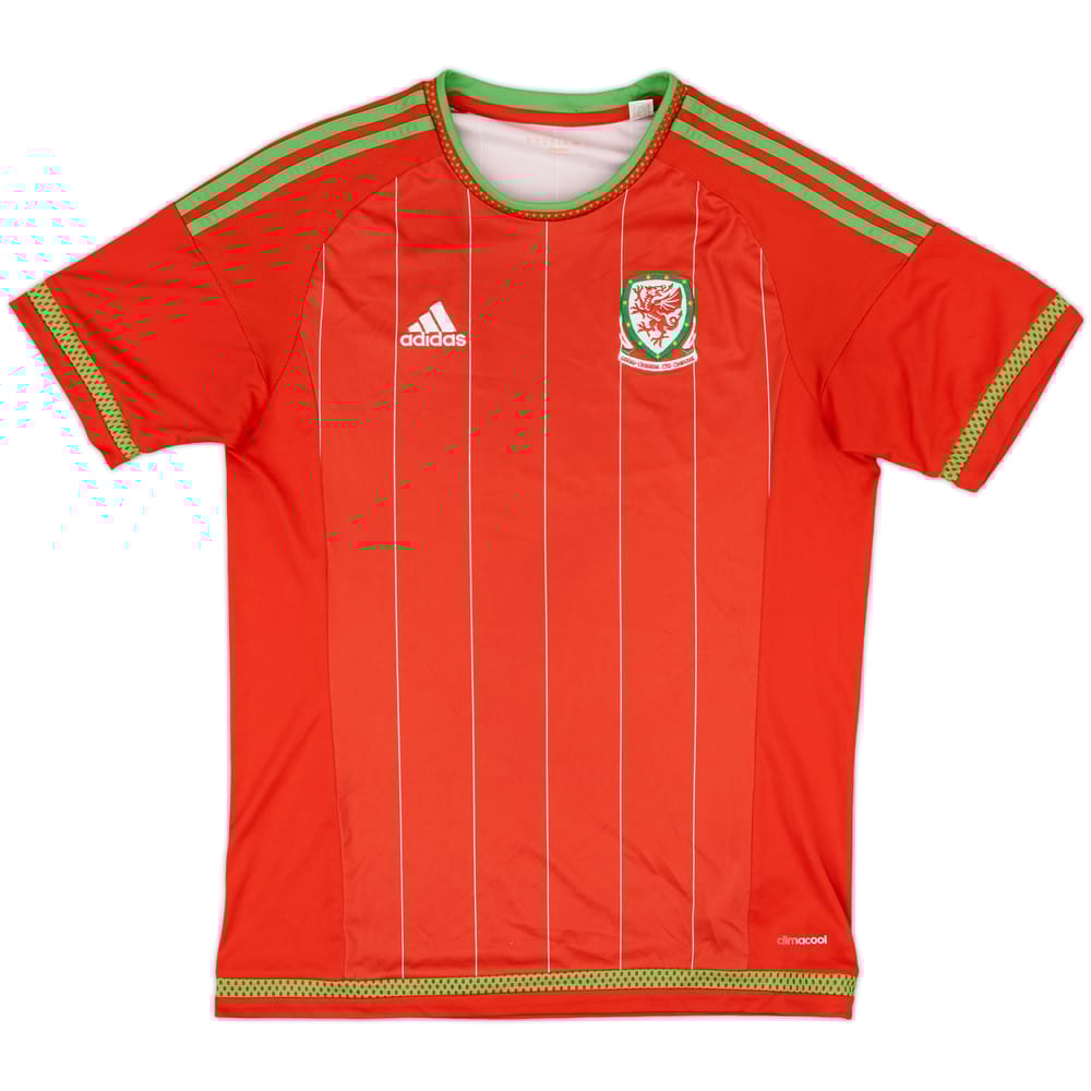 2015-16 Wales Home Shirt - 9/10 - (M)