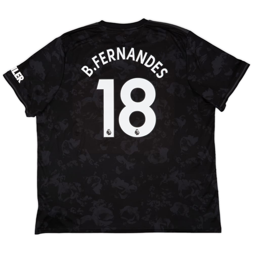 2019-20 Manchester United Third Shirt B.Fernandes #18 - 8/10 - (3XL)