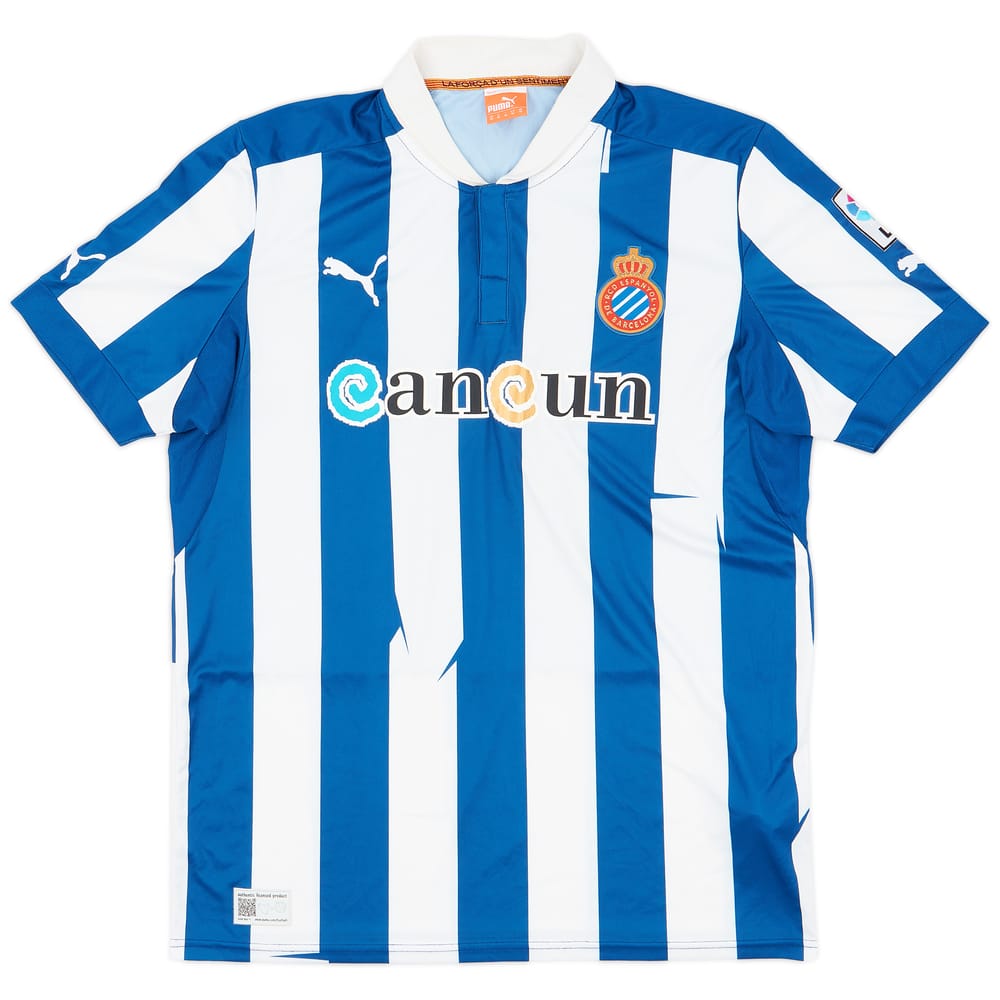 2012-13 Espanyol Home Shirt - 7/10 - (XL)