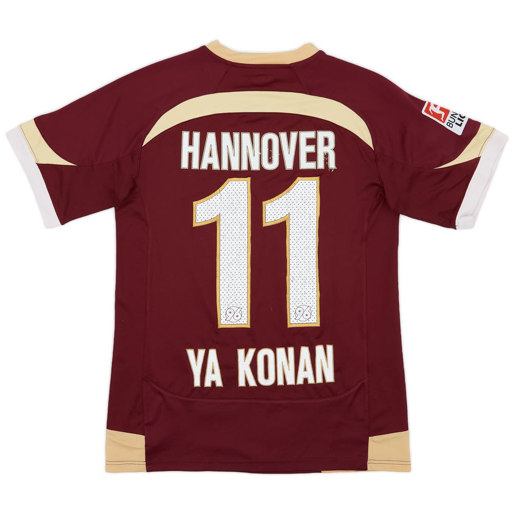 2010-11 Hannover 96 Home Shirt Ya Konan #11 - 5/10 - (M)