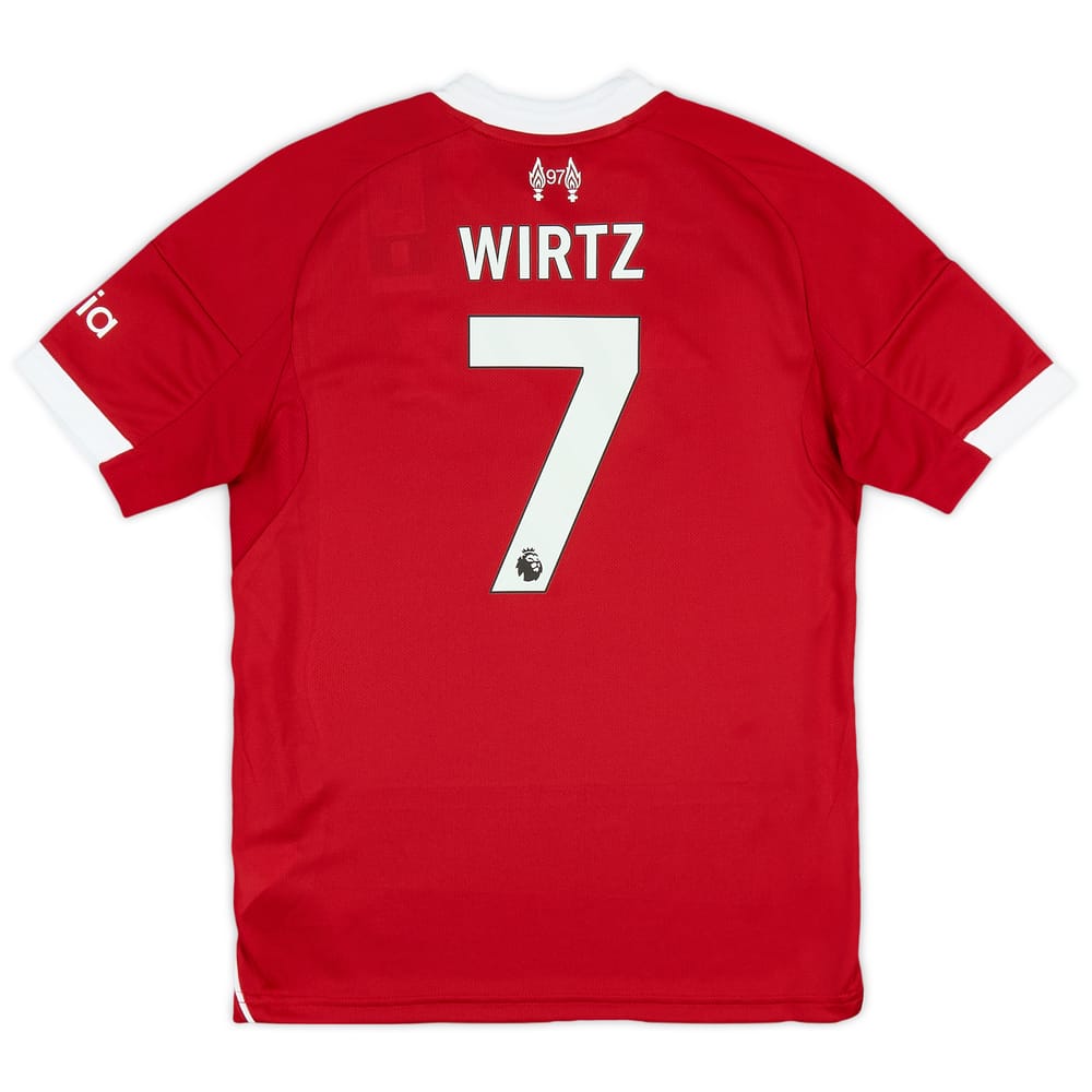 2025-26 Liverpool Home Shirt Wirtz #7 (KIDS)