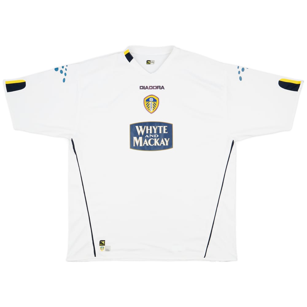 2004-05 Leeds United Home Shirt - 5/10 - (XXL)