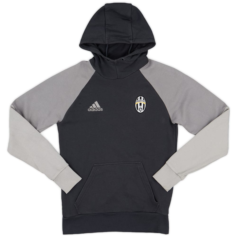 2016-17 Juventus adidas Hooded Sweat Top - 7/10 - (S)
