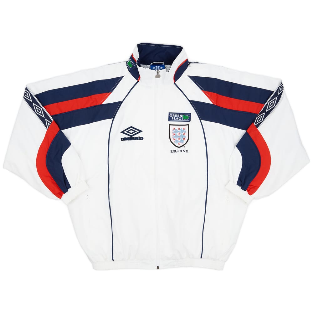 1998-00 England Umbro Track Jacket - 9/10 - (XL)
